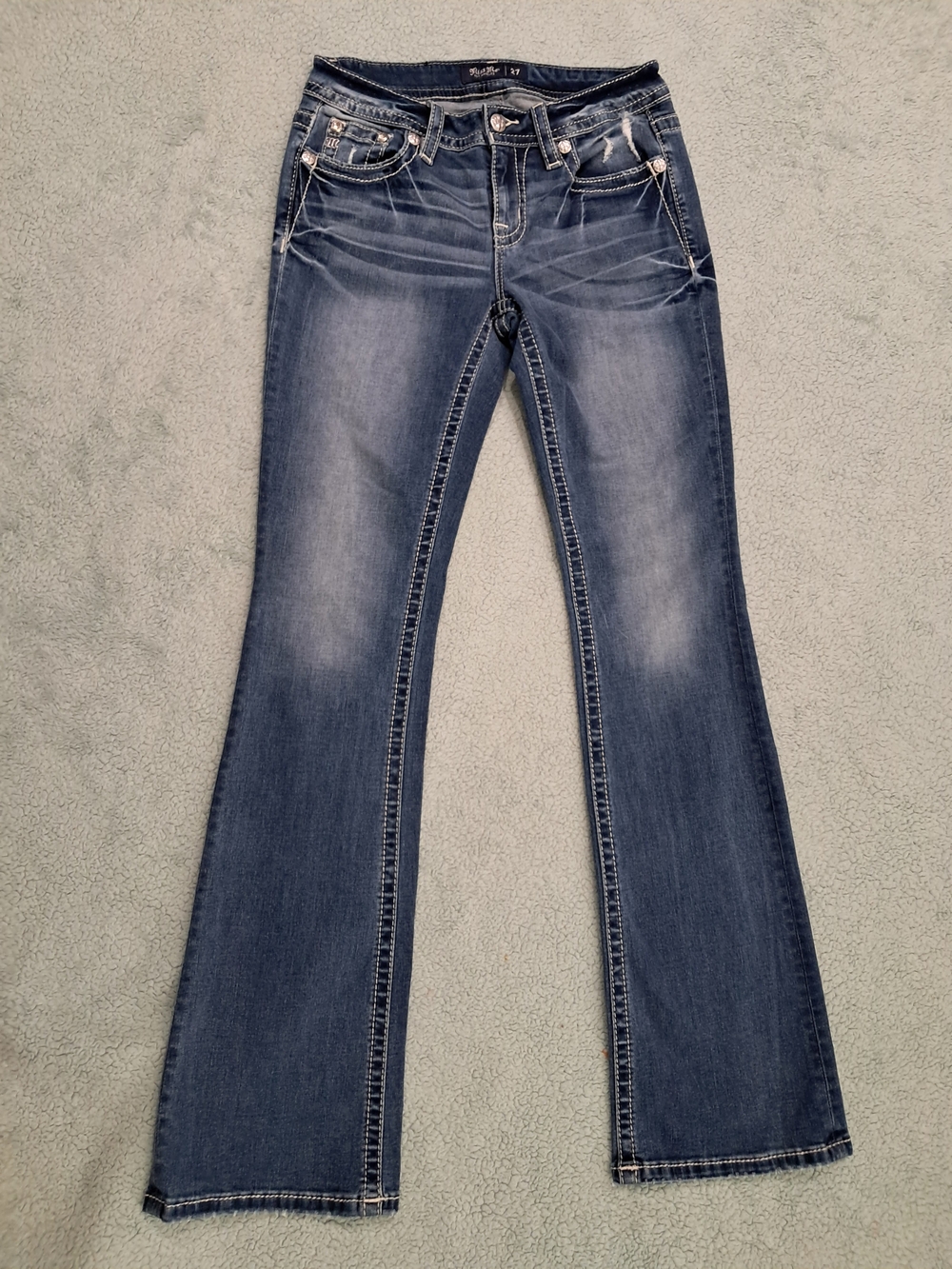 Miss Me Low Rise Bootcut Jeans